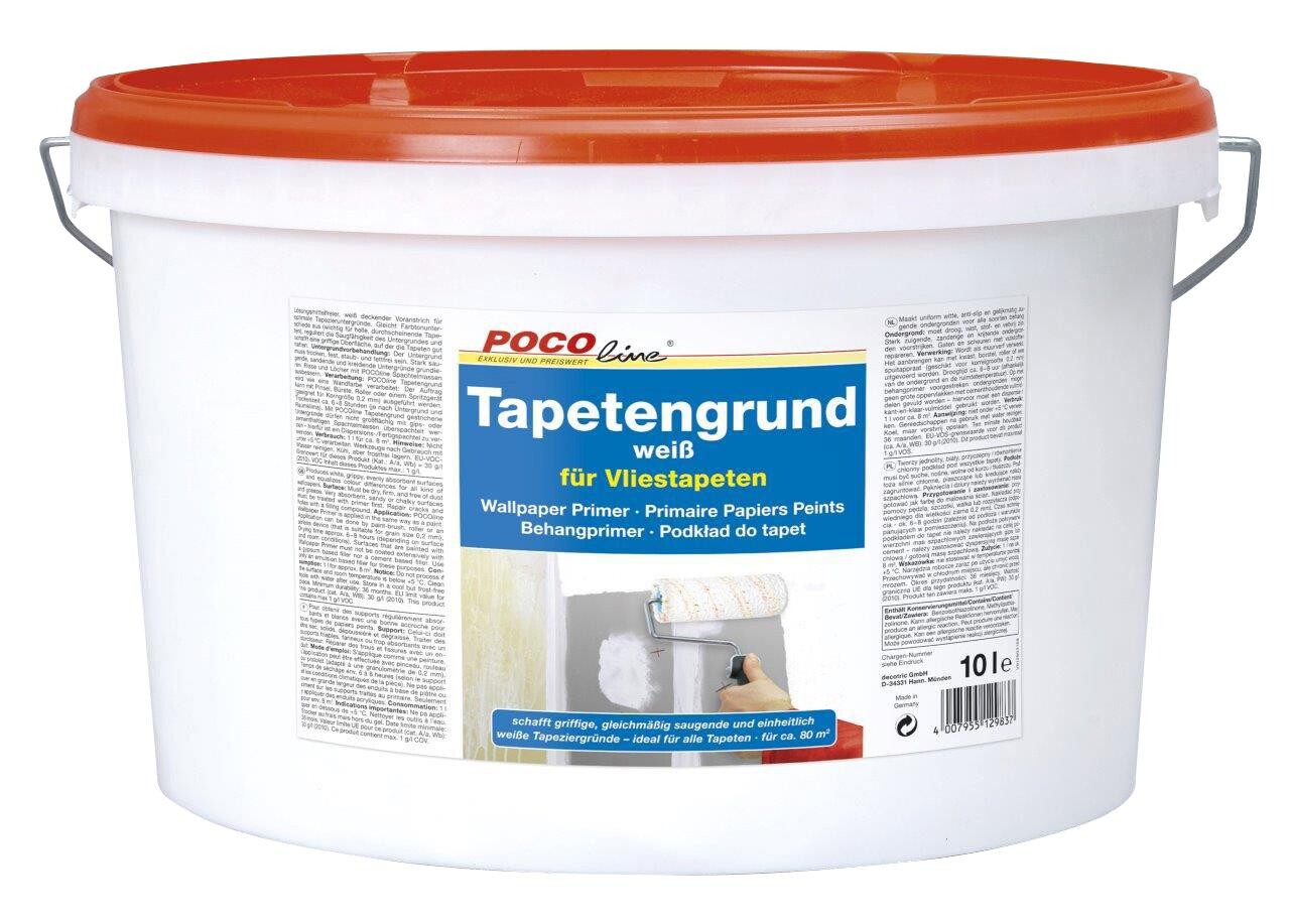 POCOline Tapetengrund weiß ca. 10 l