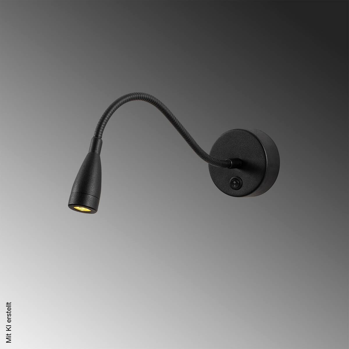 Opviq Wandleuchte schwarz Metall B/H/L: ca. 38x15x8 cm 1 Brennstellen