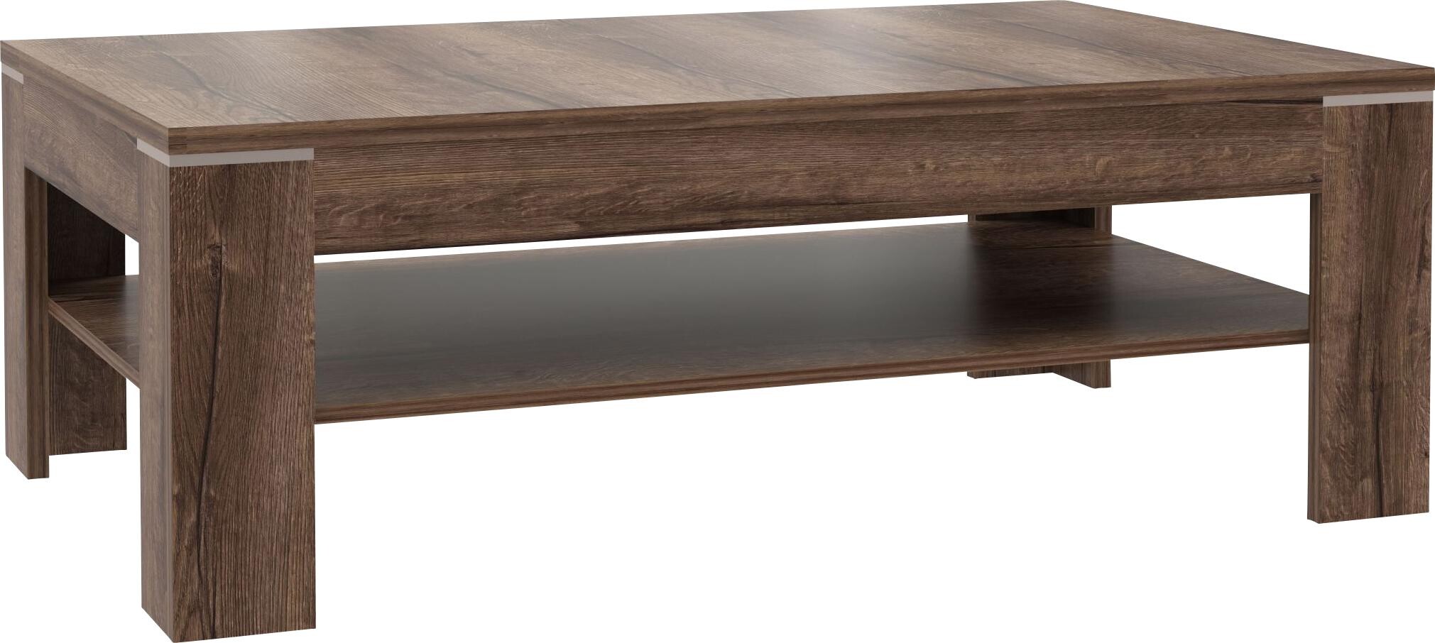 Couchtisch schlamm Eiche Nachbildung B/H/T: ca. 120x43x75 cm