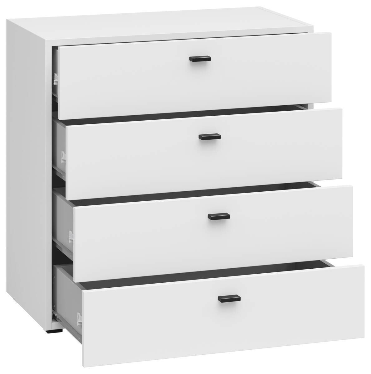 Schubkastenkommode System 64 weiß matt B/H/T: ca. 64x64x35 cm