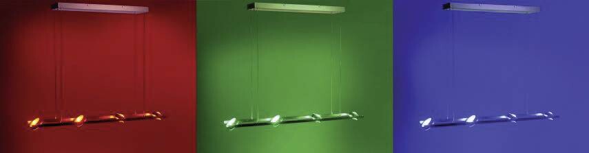 Just Light Smarte Pendelleuchte 12470-55 B/L: ca. 16,5x98 cm