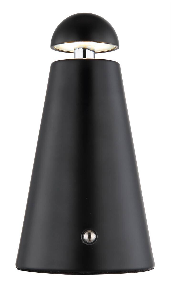 GLOBO LED-Tischleuchte schwarz Metall H/D: ca. 16x9 cm 1 Brennstellen