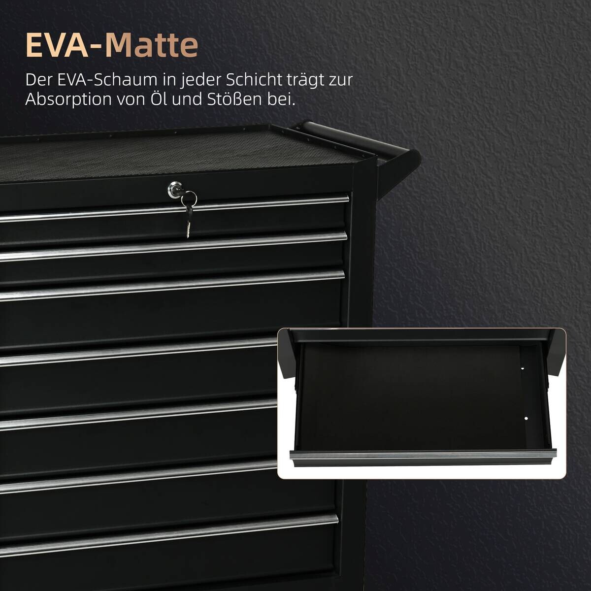 Werkstattwagen B/H/T: ca. 69x75x33 cm
