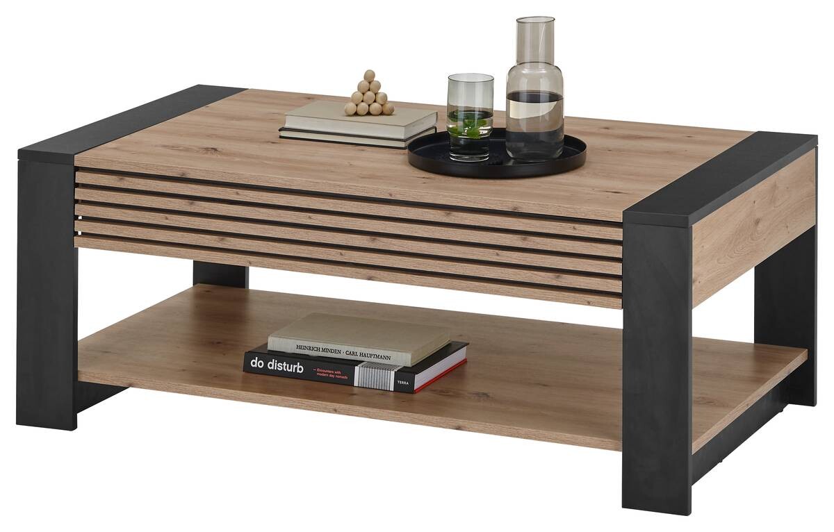 Couchtisch Felipe Eiche Artisan MDF B/H/T: ca. 107x42x60 cm