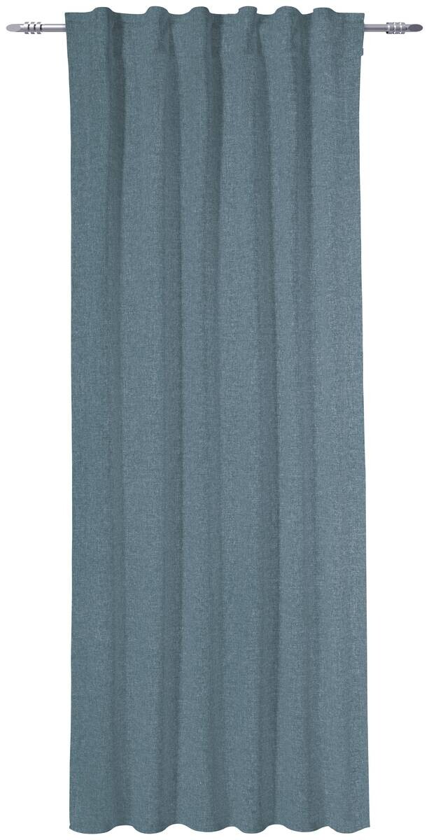 POCOline Kombivorhang Ulrich blau 100% Polyester B/L: ca. 135x245 cm
