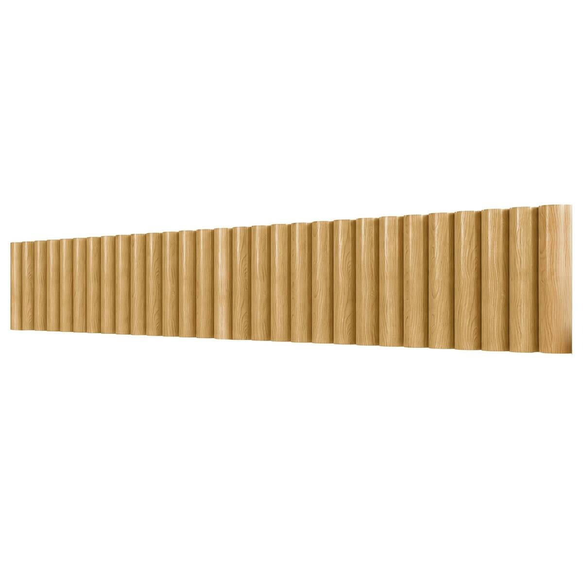 Outsunny Gartenzaun B/H/T/L: ca. 2,7x30x2,7x176 cm