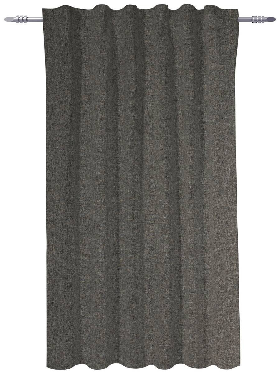 POCOline Kombivorhang Ulrich anthrazit 100% Polyester B/L: ca. 135x175 cm