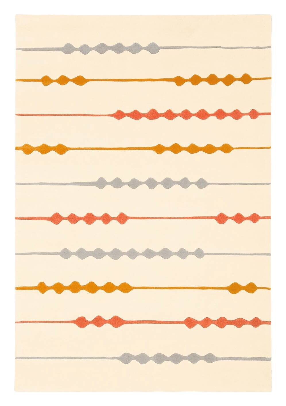 Arte Espina Kurzflorteppich Spirit 3083 orange B/L: ca. 170x240 cm