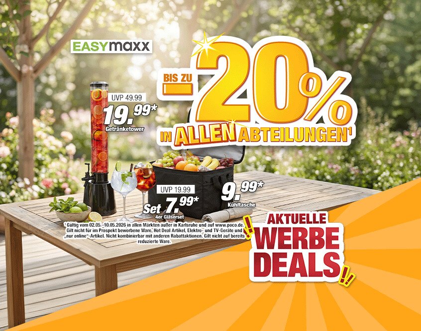 Unsere Highlights und Werbe Deals bei POCO