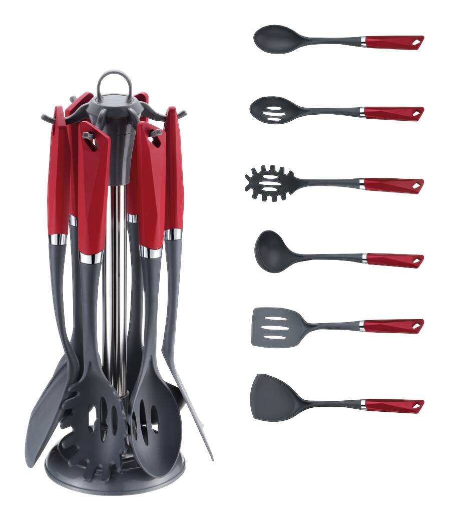 MICHELINO Küchenhelferset rot Kunststoff