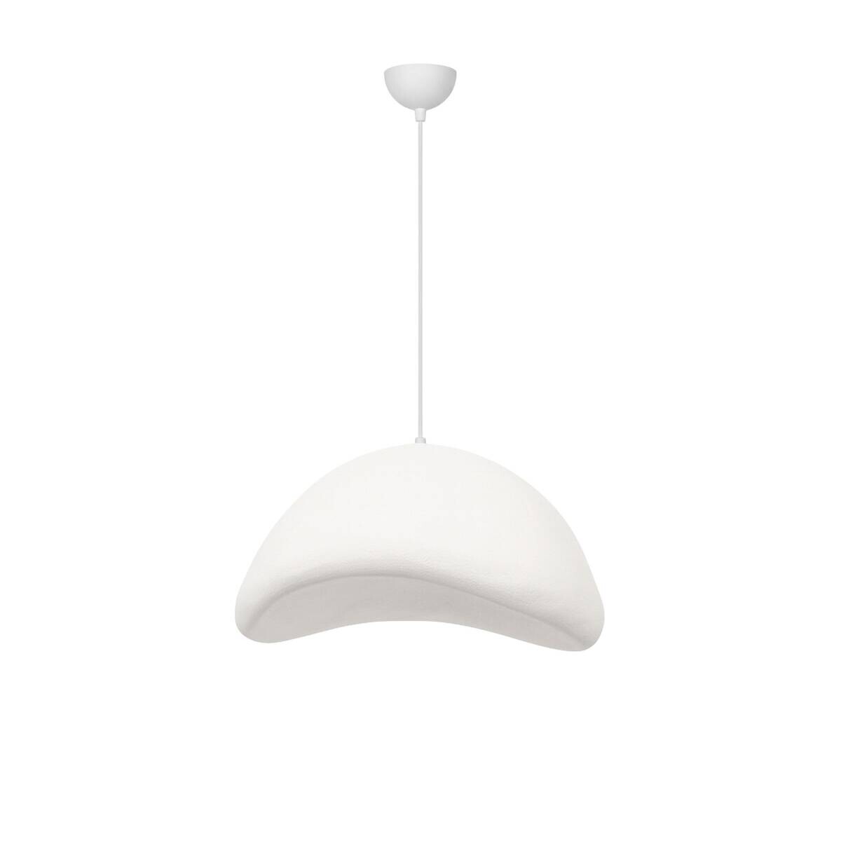 Opviq Pendelleuchte weiß B/H/T: ca. 52x109x40 cm E27 1 Brennstellen