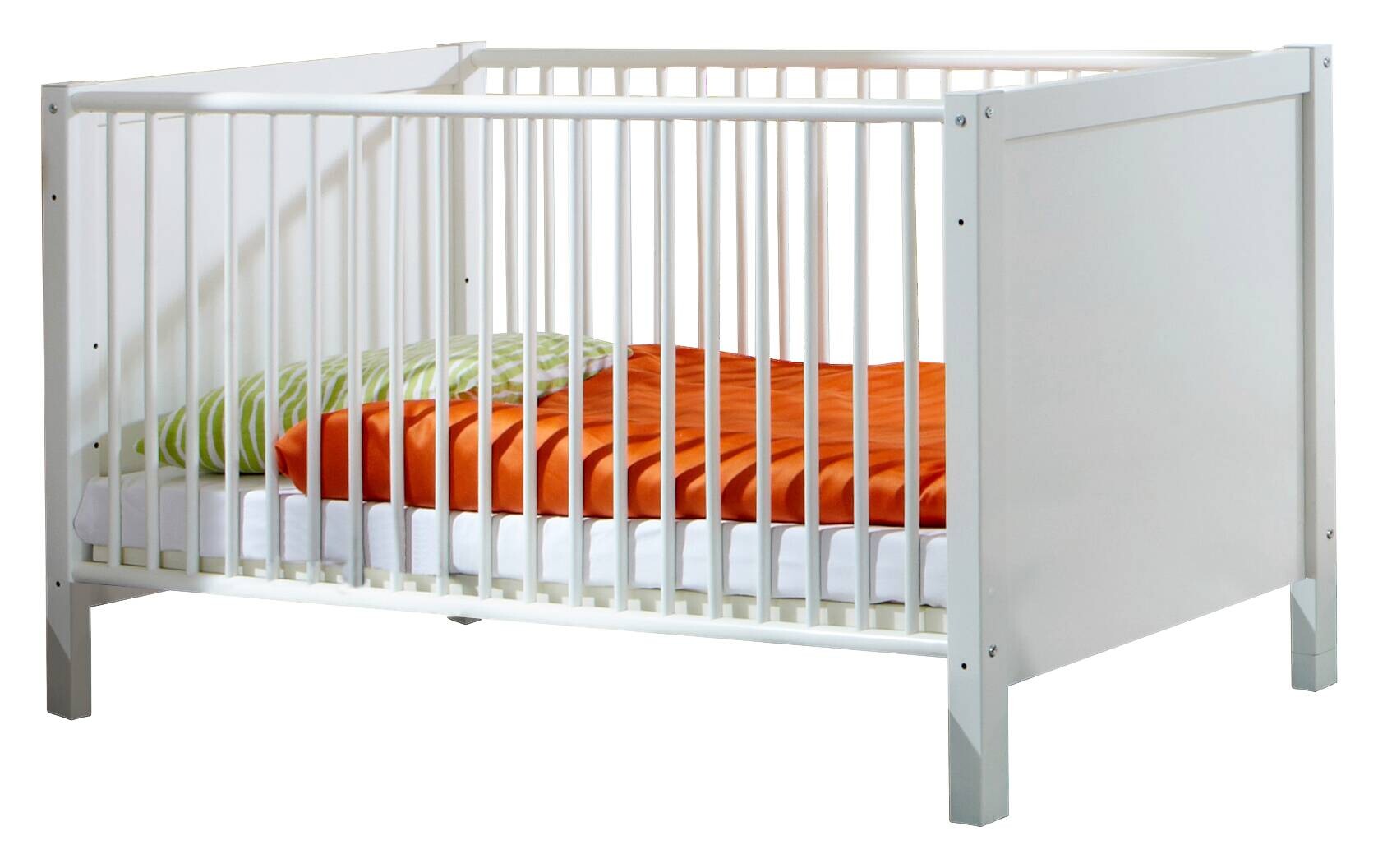Babybett Filou Alpinweiß Liegefläche B/L: ca. 70x140 cm