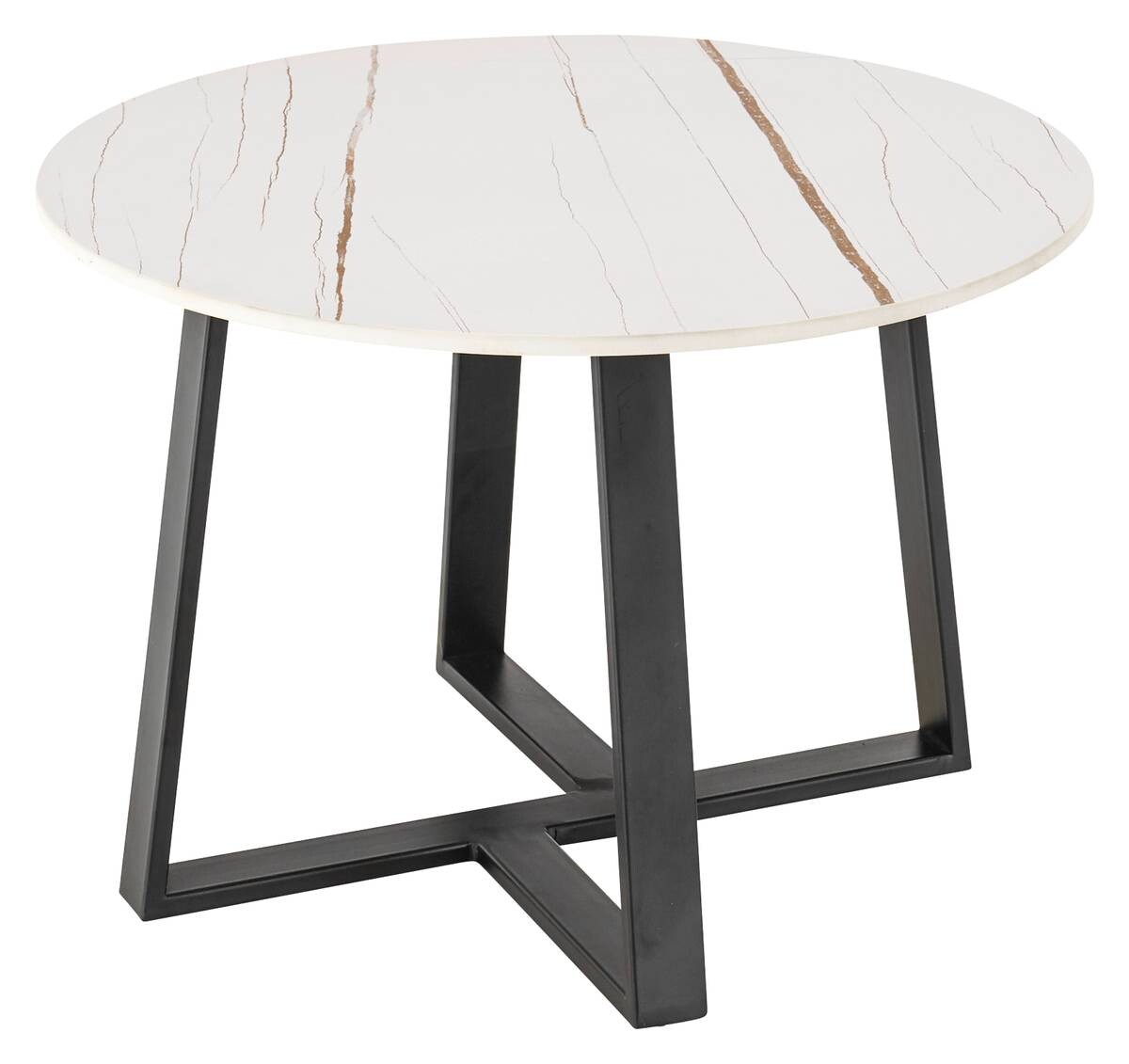 Couchtisch weiß Keramik Nachbildung B/H/T: ca. 70x45x70 cm