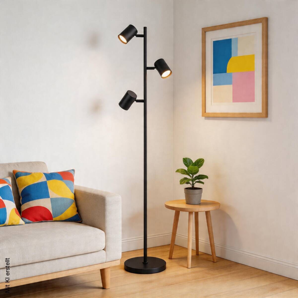 POCOline Stehlampe GU10 3 Brennstellen