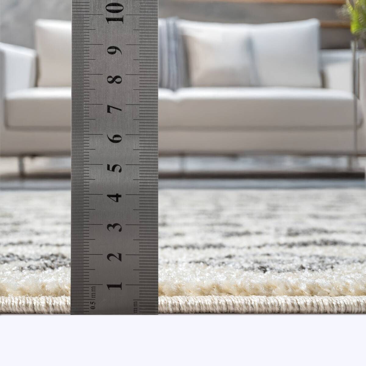 Sanat Teppich creme B/L: ca. 150x150 cm