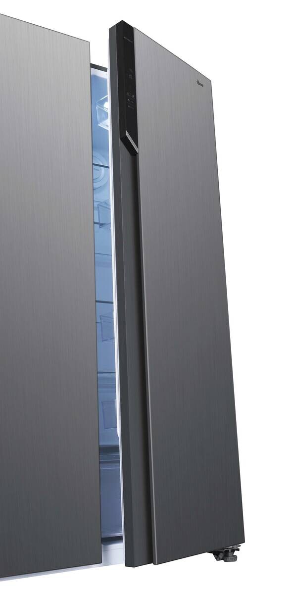 Hoover Side-by-Side HHSBSO6174DX dark Inox B/H/T: ca. 91x177x67 cm