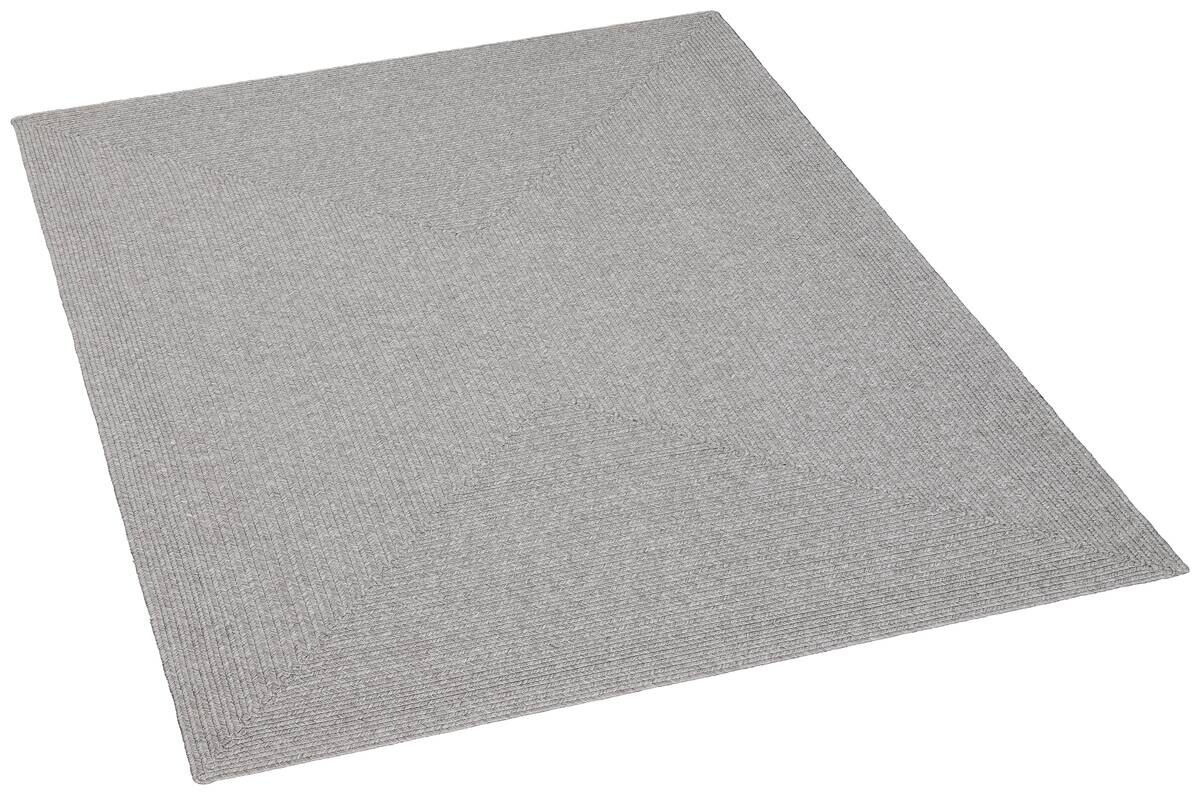 Flechtteppich Pudong silber B/L: ca. 120x160 cm