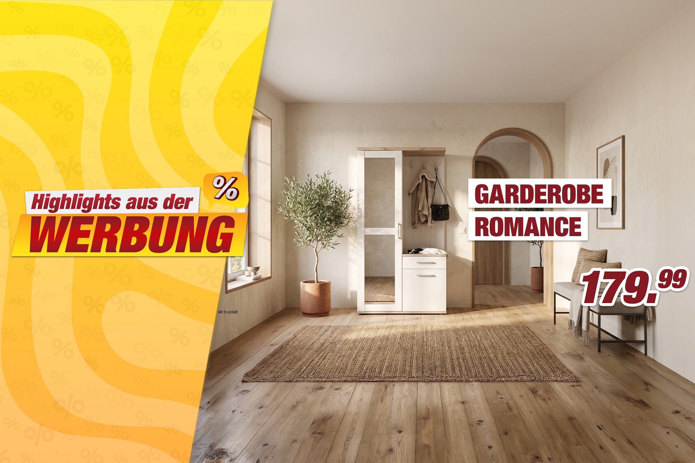 Unsere Werbe Highlights - Garderobe Romance