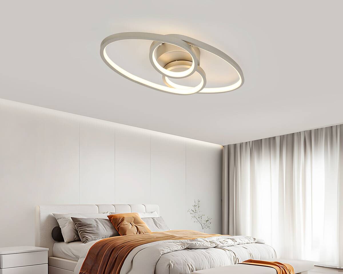 Nolo LED-Deckenleuchte Dual champagner Metall B/H/L: ca. 21x8x45 cm