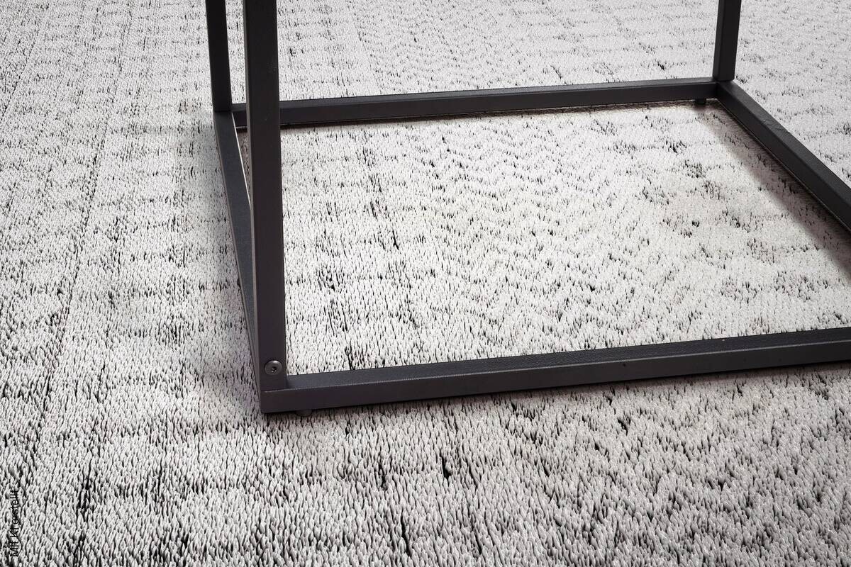 Couchtisch klar schwarz B/H/T: ca. 58x43,5x58 cm