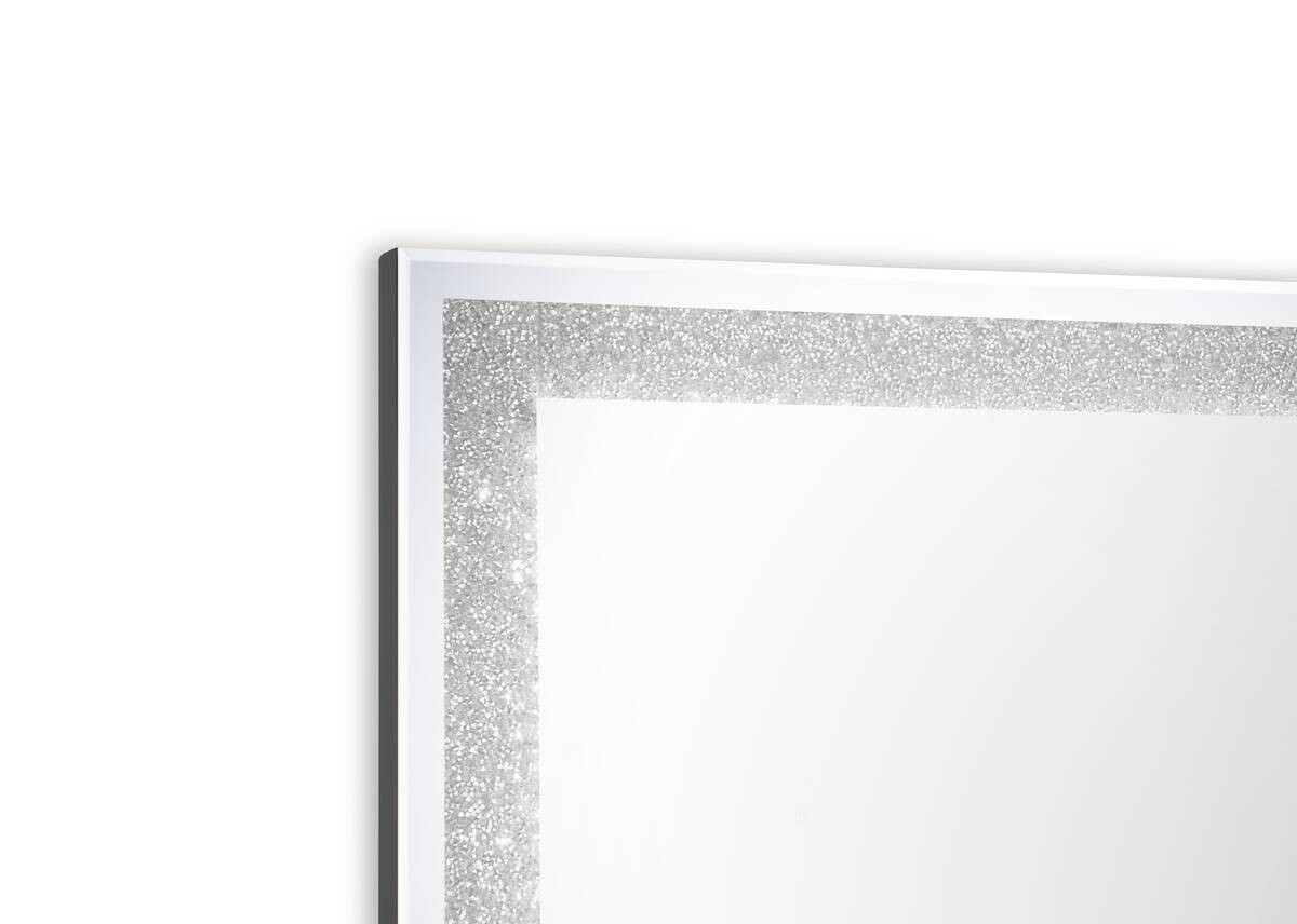LED-Spiegel Hermine transparent B/L: ca. 80x60 cm