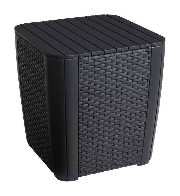 Allibert Balkonset Iowa Graphit Kunststoff