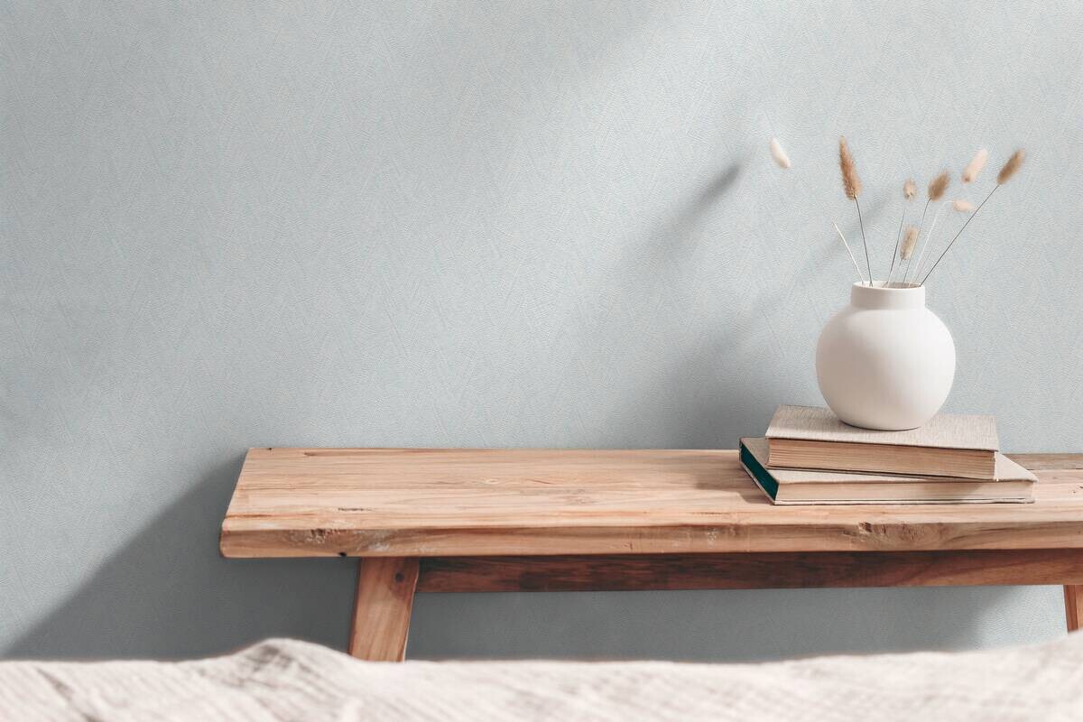 A.S.Creation Vliestapete blau B/H/D: ca. 53x1005x8,5 cm