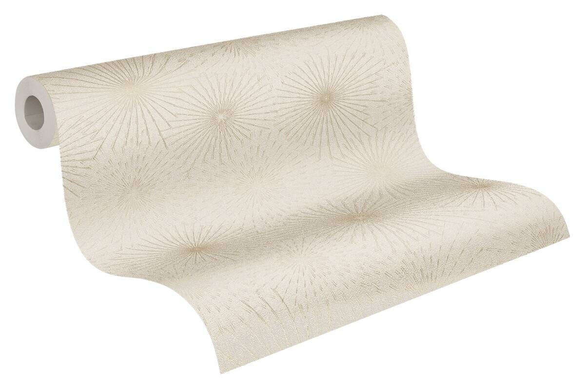 A.S.Creation Vliestapete gold creme B/H/D: ca. 53x1005x8,4 cm