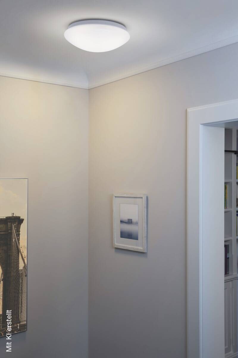LEDVANCE Deckenleuchte Essential weiß Kunststoff