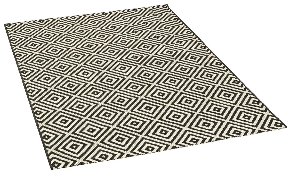 In-/Outdoor-Teppich Ambiente schwarz B/L: ca. 160x230 cm