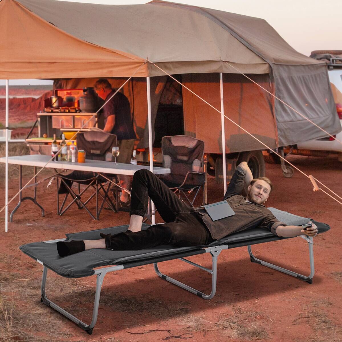 Outsunny Campingartikel B/H/L: ca. 66x183x33 cm