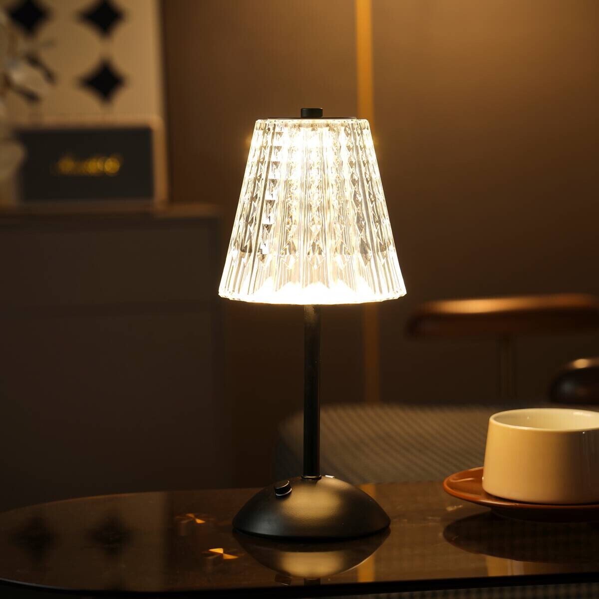 POCOline LED-Tischleuchte Raja B/H/L: ca. 13x29x13 cm