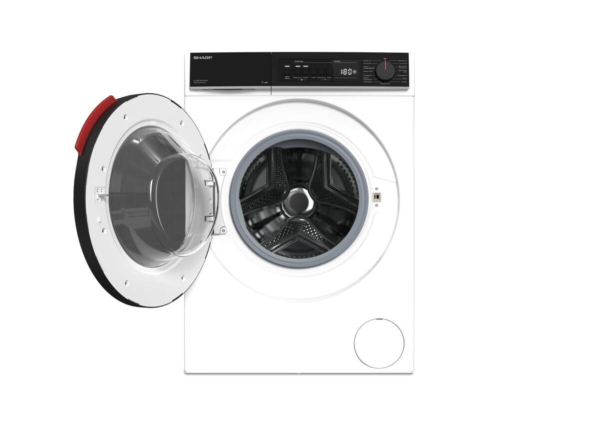 Sharp Waschmaschine ES-WNFB014CWDA-DE weiß B/H/T: ca. 59,7x84,5x58,2 cm