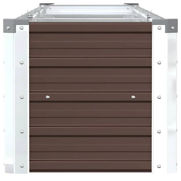 Hochbeet braun Stahl B/H/L: ca. 40x45x320 cm