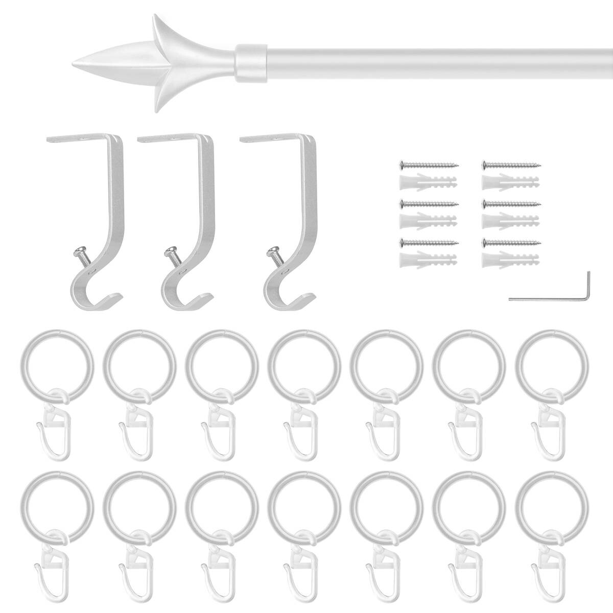 LICHTBLICK Gardinenstange Lilie