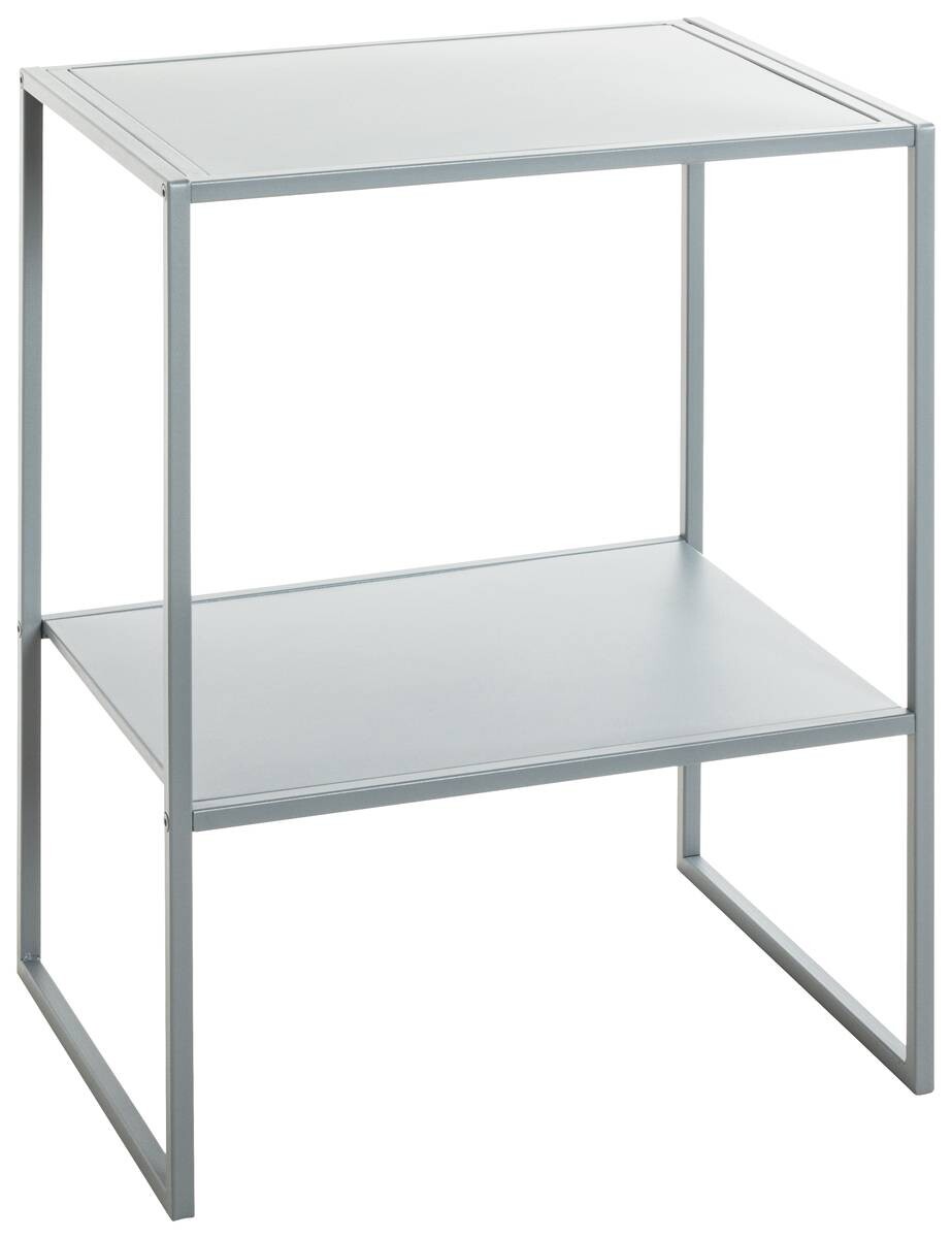Beistelltisch grau B/H/T: ca. 45x60x35 cm