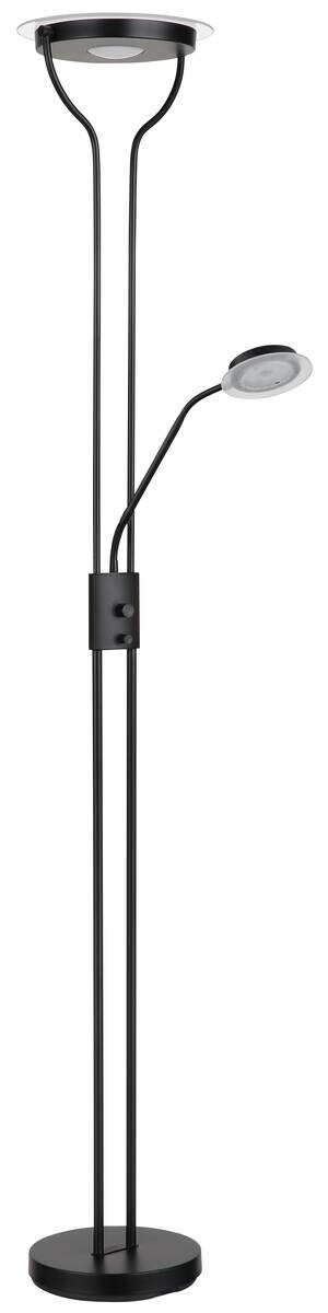 GLOBO LED-Deckenfluter schwarz Metall B/H/L: ca. 25,5x180x28 cm 1 Brennstellen