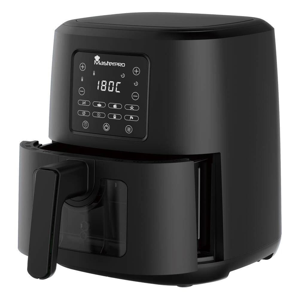 Masterpro Heißluftfritteuse schwarz Kunststoff ca. 4 l