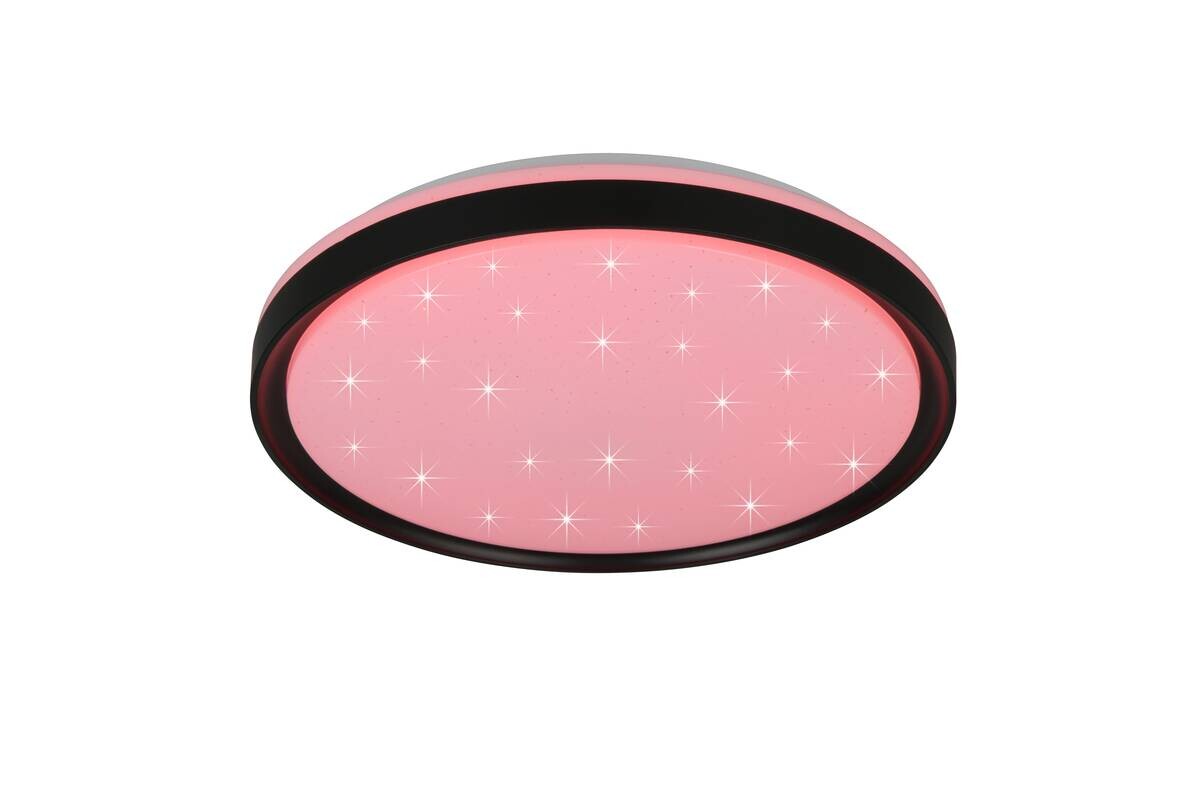 Reality LED-Deckenleuchte Solit mattschwarz B/L: ca. 7x39 cm