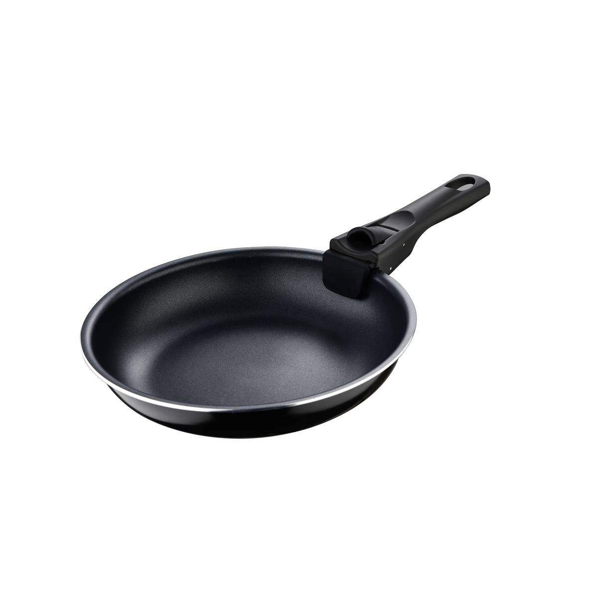 SAN IGNACIO Pfannenset Click & cook schwarz Aluminium 2 tlg.
