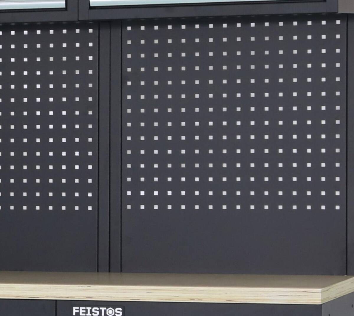 Werkstatteinrichtung Apollo schwarz B/H/L: ca. 136x200x46 cm