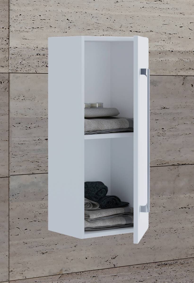 Midischrank Badinos weiß B/H/T: ca. 33x75x22 cm