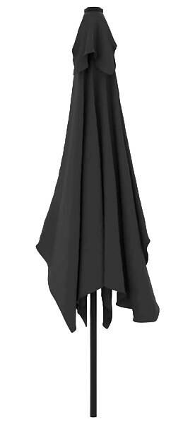 vidaXL Sonnenschirm anthrazit Polyester B/H/L: ca. 200x252x300 cm