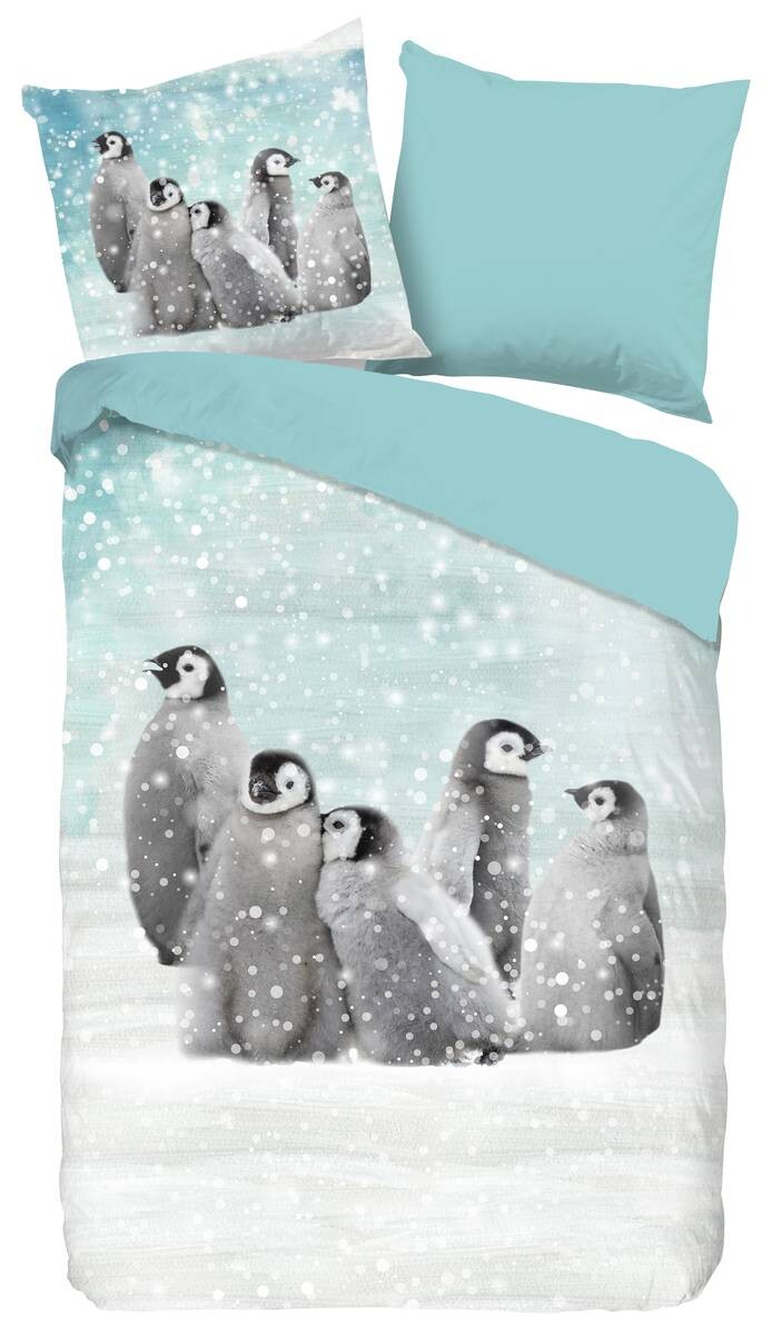 Baumwoll Bettwäsche Pengu Flanell