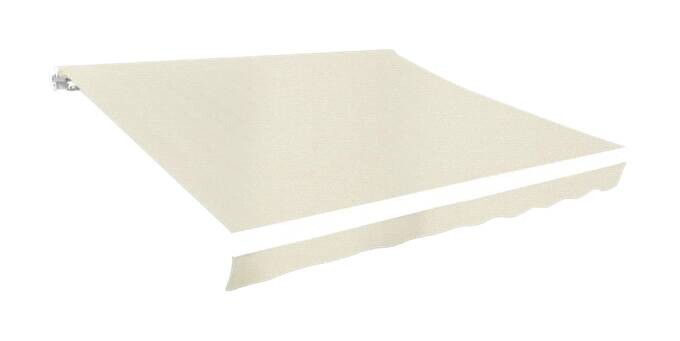 vidaXL Markisenstoff creme B/L: ca. 295x380 cm
