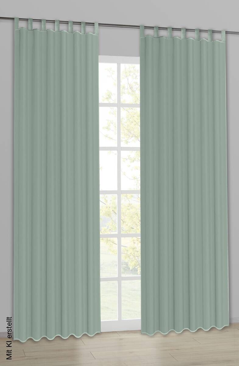 Sensation Kombivorhang Nouveau grün B/L: ca. 140x245 cm