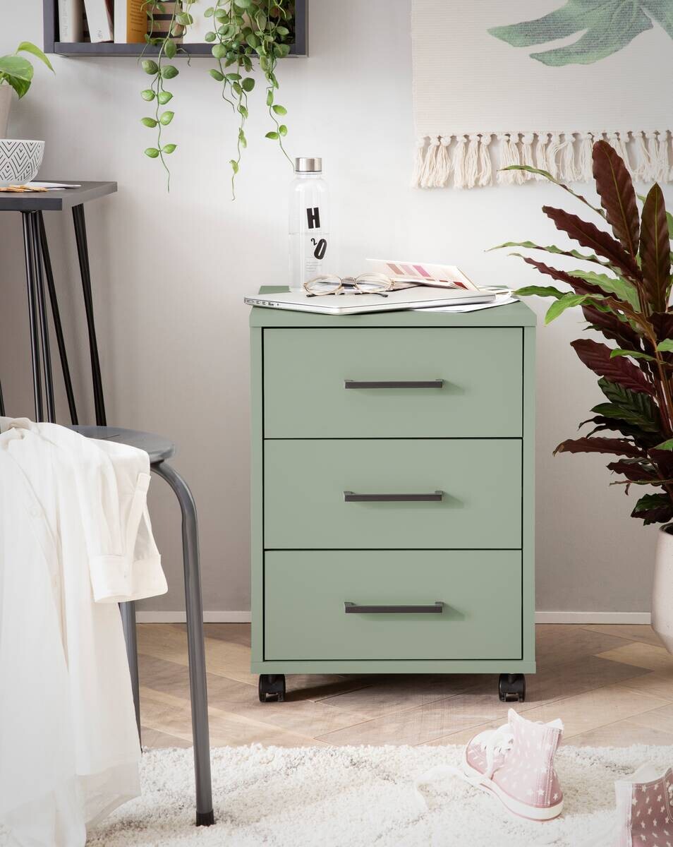 Rollcontainer Ruby Pistazie B/H/T: ca. 40,1x57x50 cm