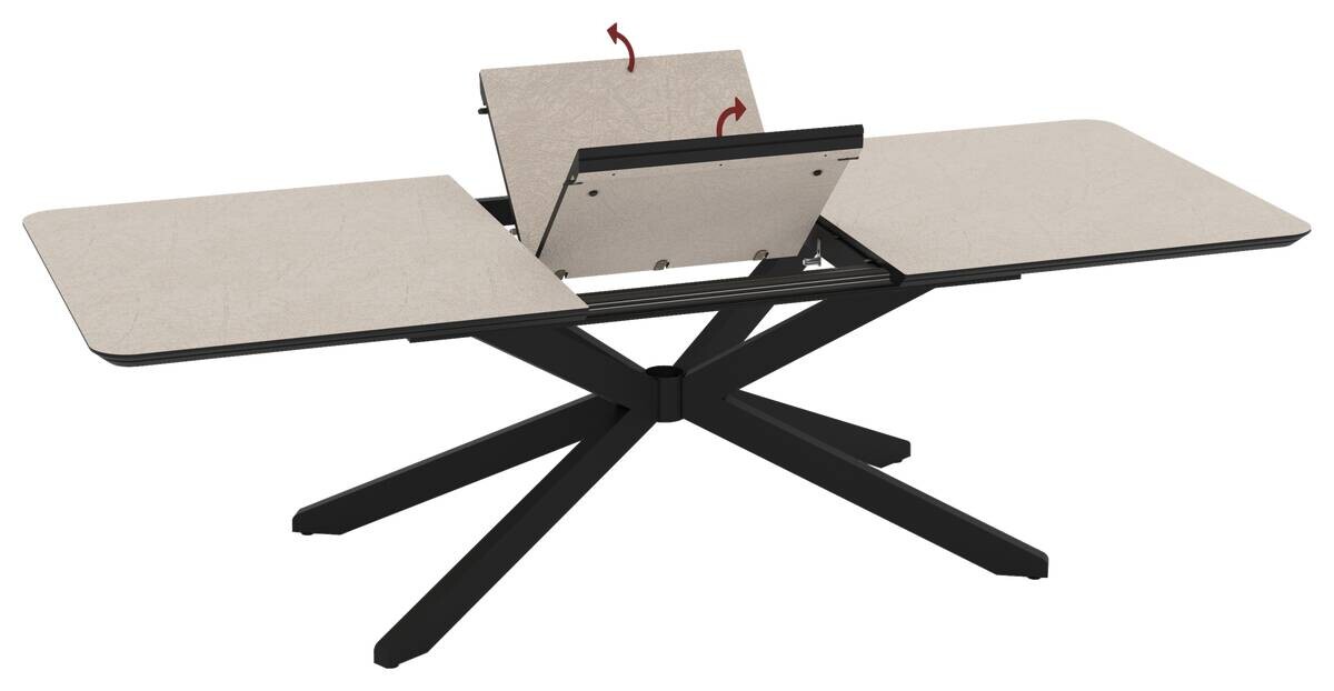 Esstisch Ancona Cashmere B/H/T: ca. 190x75x103 cm