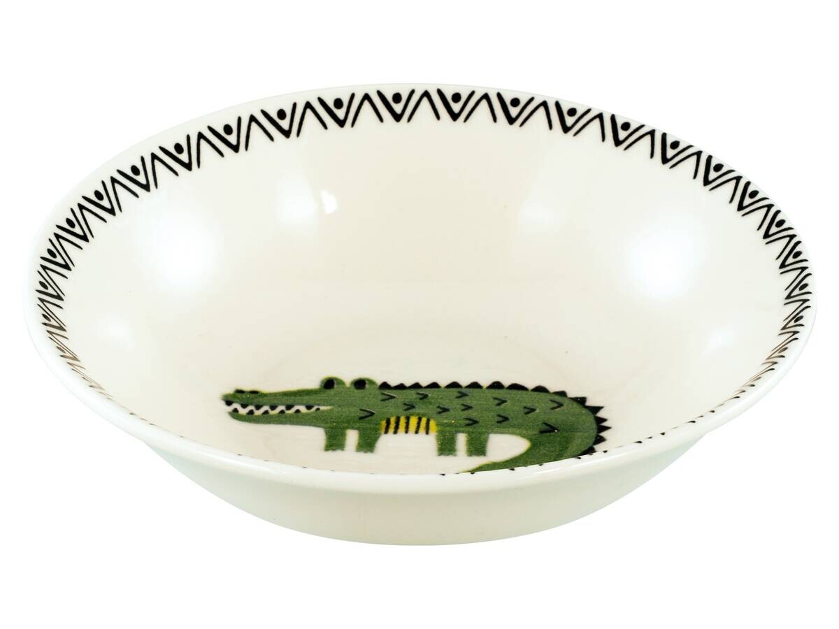 CreaTable Mehrzweckschalen Safari mehrfarbig Steinzeug D: ca. 18,6 cm