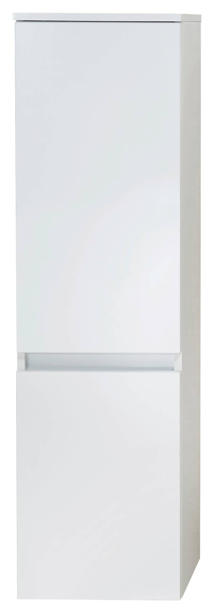 Midischrank Quickset 360 weiß glanz B/H/T: ca. 35x124,5x33 cm